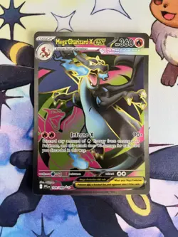 Mega Charizard X ex 109/094 Ultra Rare Phantasmal Flames Pokemon NM Pokemon Card - Image 1