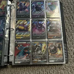 Pokemon TCG Binder Collection Large Lot of Cards (Full Art, V, Holo, Ex) - Image 5
