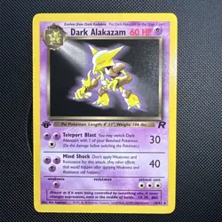 Pokemon First Edition Card Lot - Team Rocket’s Alakazam &more varying conditions - Image 3