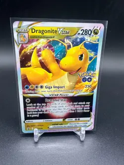 Pokemon Ultra Rare Holo Foil Dragonite Vstar Card SWSH236 Promo - Image 1