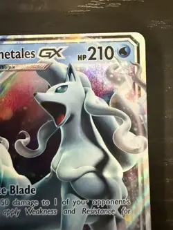 Alolan Ninetales GX 22/145 Guardians Rising NM Ultra Rare Pokemon Card - Image 4