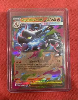Pokemon TCG Mega Charizard X EX Phantasmal Flames 109/094 Full Art SR 5 Card Lot - Image 3