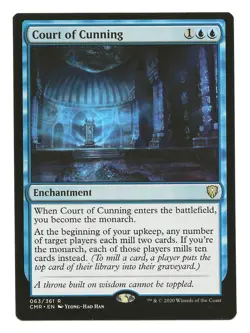 Court of Cunning Enchantment Card Commander Legends 1x NM Magic The Gathering - Image 1