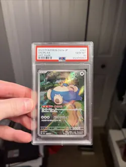 Snorlax 181/165 Sv2a: Pokemon Card 151 Holo (Japanese) PSA 10 - Image 1