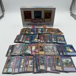 Yugioh Card Lot Collection Bundle w/ all rarities, Gameboard & Dice - Image 1