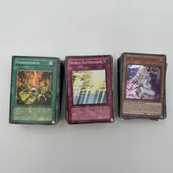 Yugioh Card Lot Collection Bundle w/ all rarities, Gameboard & Dice - Image 4