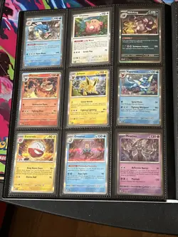 Pokemon Holo Card Collection In A Poke Ball Binder All Near Mint Holos 99x Cards - Image 2