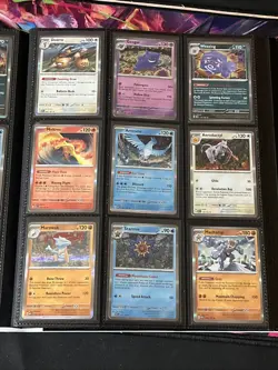 Pokemon Holo Card Collection In A Poke Ball Binder All Near Mint Holos 99x Cards - Image 3