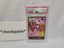 2024 ONE PIECE PRB01 DON!! CARD CHARLOTTE LINLIN-GOLD PSA 10 GEM MINT! - Image 1