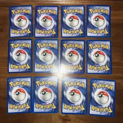 Base Set Vintage Pokemon Card Lot 120 Total Cards - Image 2