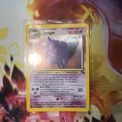 Pokemon TCG Gengar Holo Rare Card 5/62 Fossil Unlimited 1999 stage 2 - Image 4