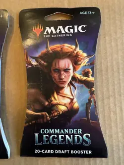 Magic:The Gathering. Commander Legends Draft Booster Packs. Lot Of 3. Factory Se - Image 4