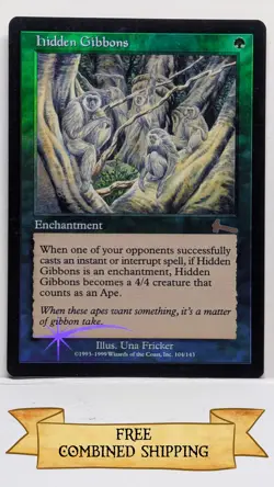 Hidden Gibbons Urza's Legacy Foil - Image 1