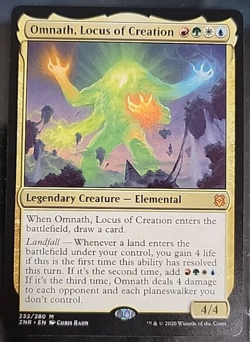Omnath, Locus of Creation - Zendikar Rising MTG Magic - Image 1