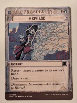 Repulse - Showcase - Outlaws of Thunder Junction Magic the Gathering MTG Nice! - Image 1