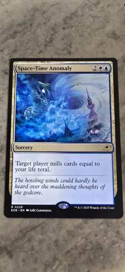 Space-Time Anomaly Edge of Eternities Regular Sorcery Rare MTG NM - Image 1