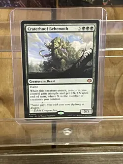 Craterhoof Behemoth - Tarkir: Dragonstorm - Near Mint MTG - Image 1
