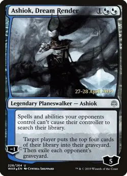 MTG - Ashiok, Dream Render - Prerelease Cards - Uncommon [NM] - Image 1
