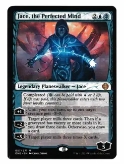 Magic the Gathering MTG Card: Jace, the Perfected Mind 057/271 ONE Mythic! NM - Image 1