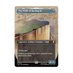 WOTC Avatar: The Last Airbender The Walls of Ba Sing Se (Borderless) (MR) NM - Image 1