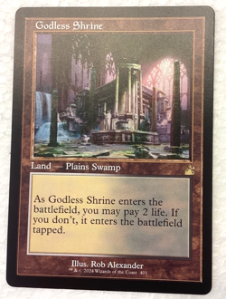 Godless Shrine (Retro Frame) Ravnica Remastered Regular - Image 1