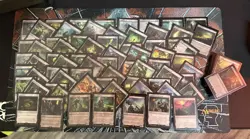 Magic the Gathering Warhammer Necron Dynasties Precon Deck - Excellent Condition - Image 1