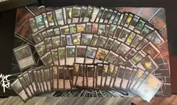 Magic the Gathering Warhammer Necron Dynasties Precon Deck - Excellent Condition - Image 2