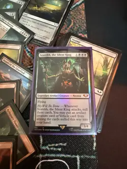 Magic the Gathering Warhammer Necron Dynasties Precon Deck - Excellent Condition - Image 3