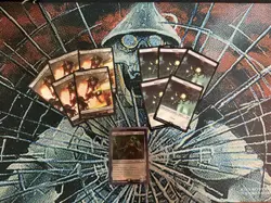 Magic the Gathering Warhammer Necron Dynasties Precon Deck - Excellent Condition - Image 4