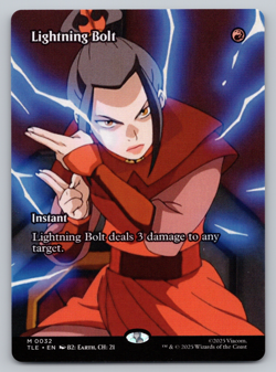 Lightning Bolt Borderless- MTG Avatar: The Last Airbender TLA - Image 1