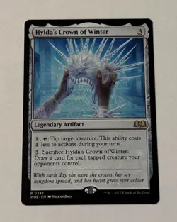 MTG Hylda's Crown of Winter - Wilds of Eldraine NM - Image 1
