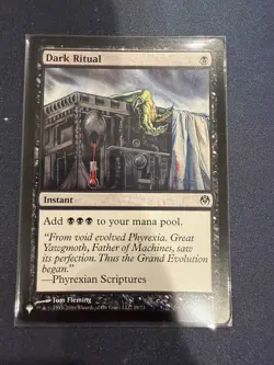 Dark Ritual Reprint Tom Fleming MTG Magic The Gathering - Image 1