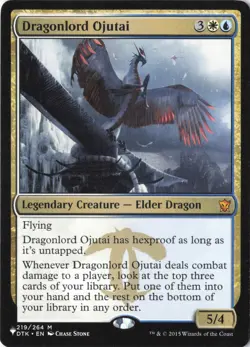 Dragonlord Ojutai M The List Reprints 219/264 NM - Image 1