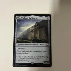 MTG - The Walls of Ba Sing Se TLA Regular Mythic #0261 - Image 1