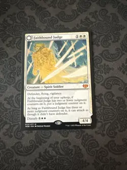 MTG - Vow #12 Faithbound Judge / Sinner's Judgement - Dual Card - Image 1