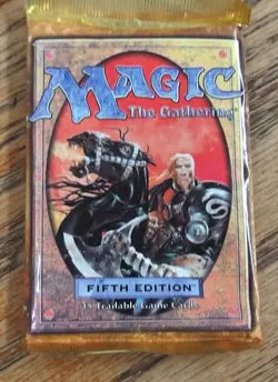 MTG (Magic the Gathering) 5th Edition Booster Pack - Image 1