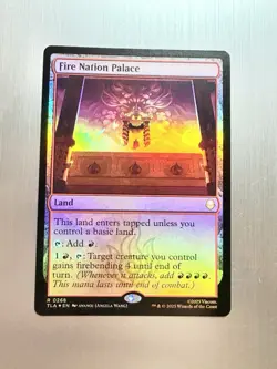 Fire Nation Palace - 268 - MTG Avatar: The Last Airbender - Rare - FOIL - Image 1
