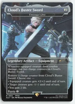 Cloud's Buster Sword (Umezawa's Jitte) - Secret Lair x FINAL FANTASY ENG NM - Image 1