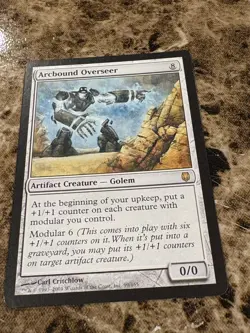 ARCHOUND OVERSEER Magic the Gathering MTG Darksteel LP - Image 1