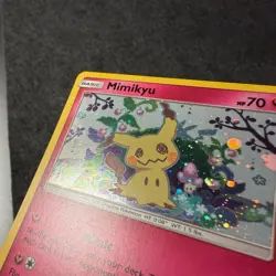 Mimikyu SM163 Holo Black Star Promo Sun & Moon Pokemon Card SM Pikachu - Image 4