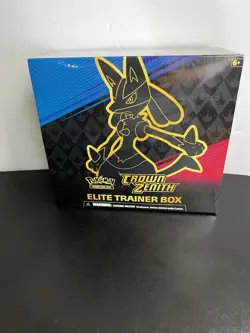 Pokemon TCG: Crown Zenith Elite Trainer Box - 10 Packs for sale online - Image 1