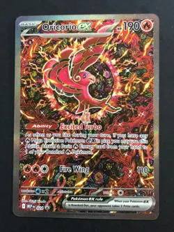 Pokemon TCG Phantasmal Flames Oricorio EX #024 SIR Black Star Promo NM - Image 1