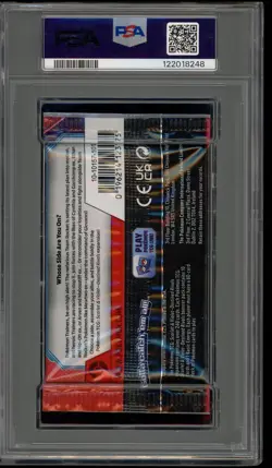 Pokemon Destined Rivals Cynthia And Garchomp Art Sealed Booster Pack PSA 9 Mint - Image 2