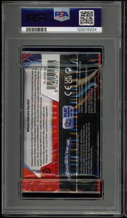 Pokemon Destined Rivals Ethan And Ho-Oh Art Sealed Booster Pack PSA 9 Mint - Image 2