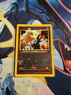 Entei #34 2001 Pokemon Movie Black Star Promo LP - Image 1