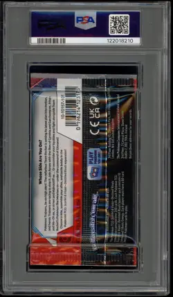 Pokemon Destined Rivals Ethan And Ho-Oh Art Sealed Booster Pack PSA 9 Mint - Image 2
