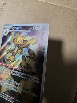 Pokemon TCG Alakazam 009 Black Star Promo Mega Evolution - Image 3