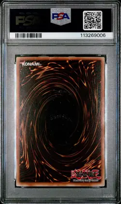 2002 YUGIOH! SHONEN JUMP PROMO #001 BLUE-EYES WHITE DRAGON PSA 8 - Image 2