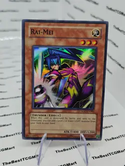 Yu-Gi-Oh! TCG Rai-Mei Crossroads of Chaos CSOC-EN085 Unlimited Super Rare NM - Image 1