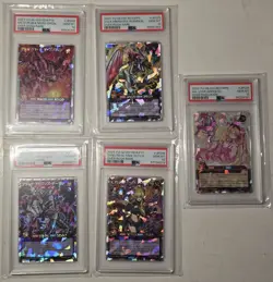 Yu-gi-oh! Over Rush Rare PSA 10 Lot Japanese - Image 1